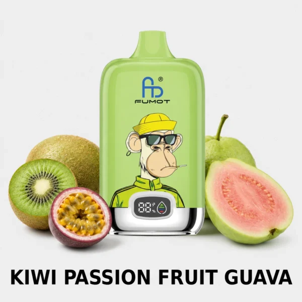 FUMOT Digital Box 12k-Kiwi Passion Fruit Guava